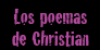 Los poemas de Christian